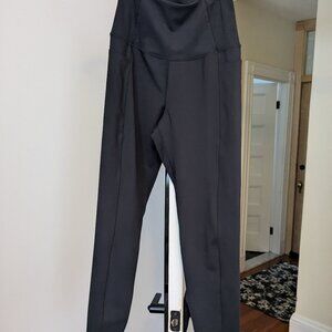 Step Up Ankle Leggings - Black